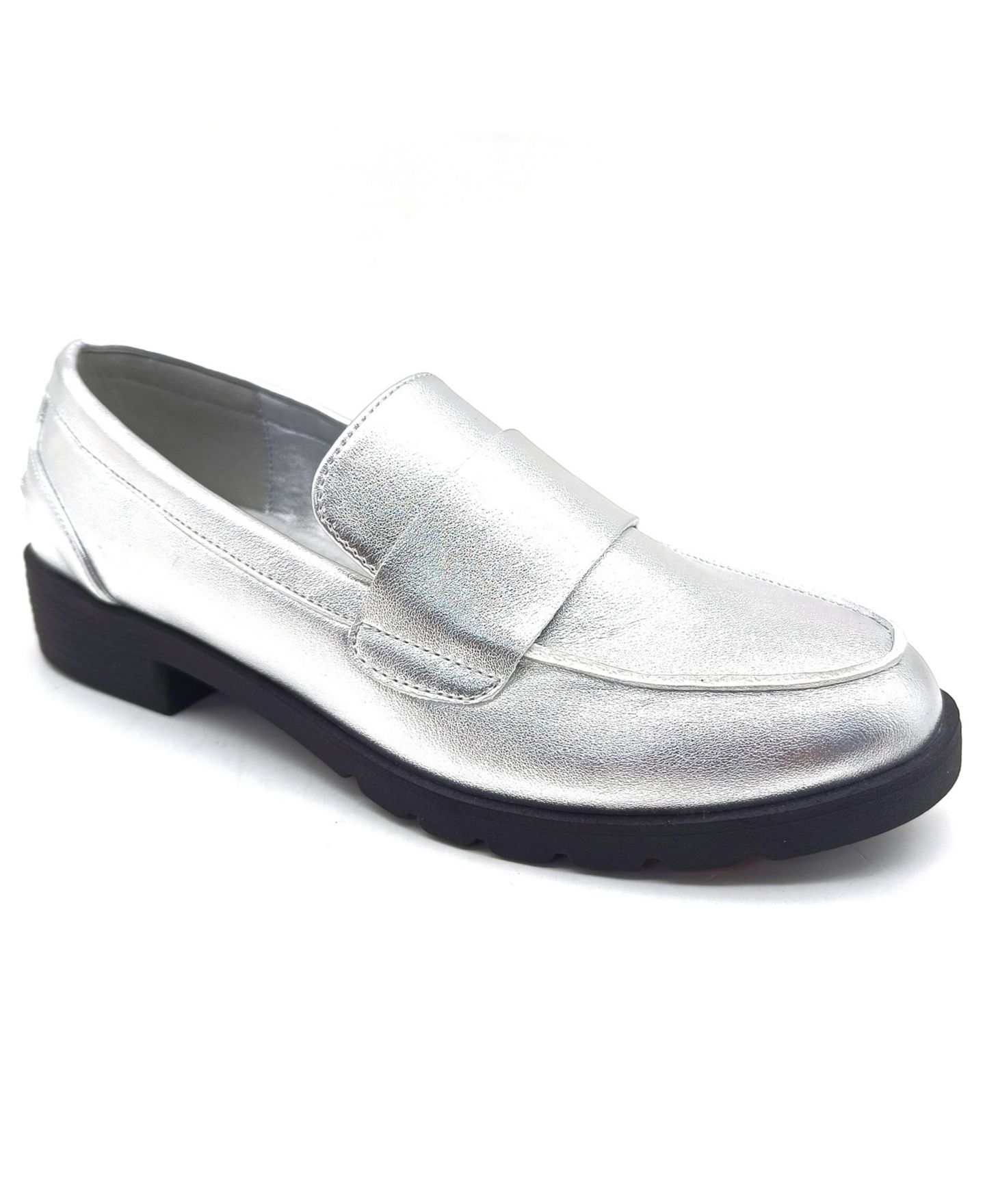 Женские туфли Kenneth Cole Reaction Fern Slip On, цвет: Серебряный — фото 1
