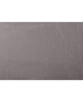 Inflatable Contoured Corduroy Beanless Bag Lounge Chair, Gray (4 Pack)