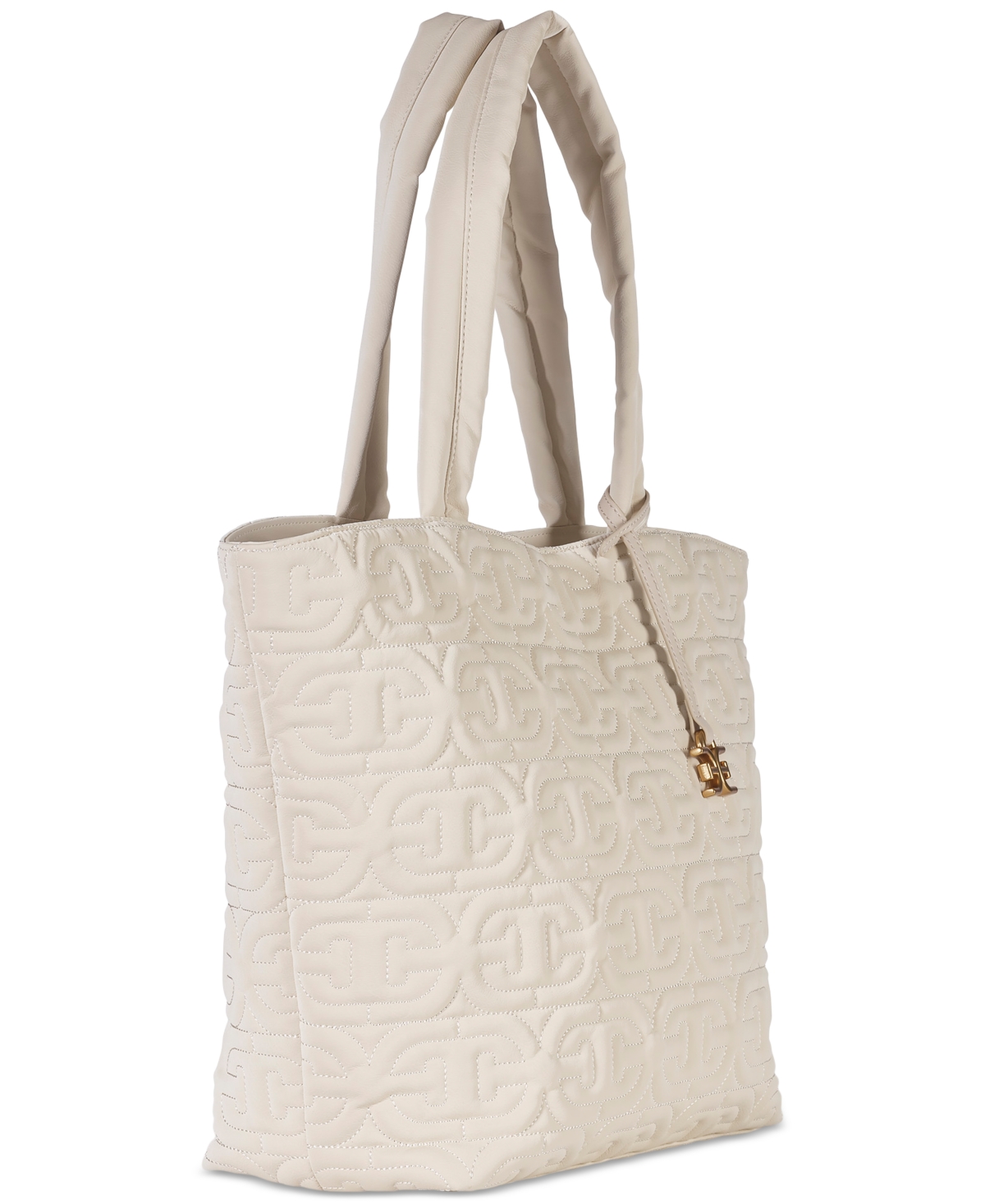 Shop Sam Edelman Ethyl Top Zip Medium East West Tote In Ivory