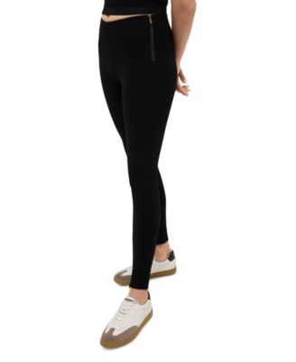 Women's High-Rise Pull-On Welt-Pocket Leggings
