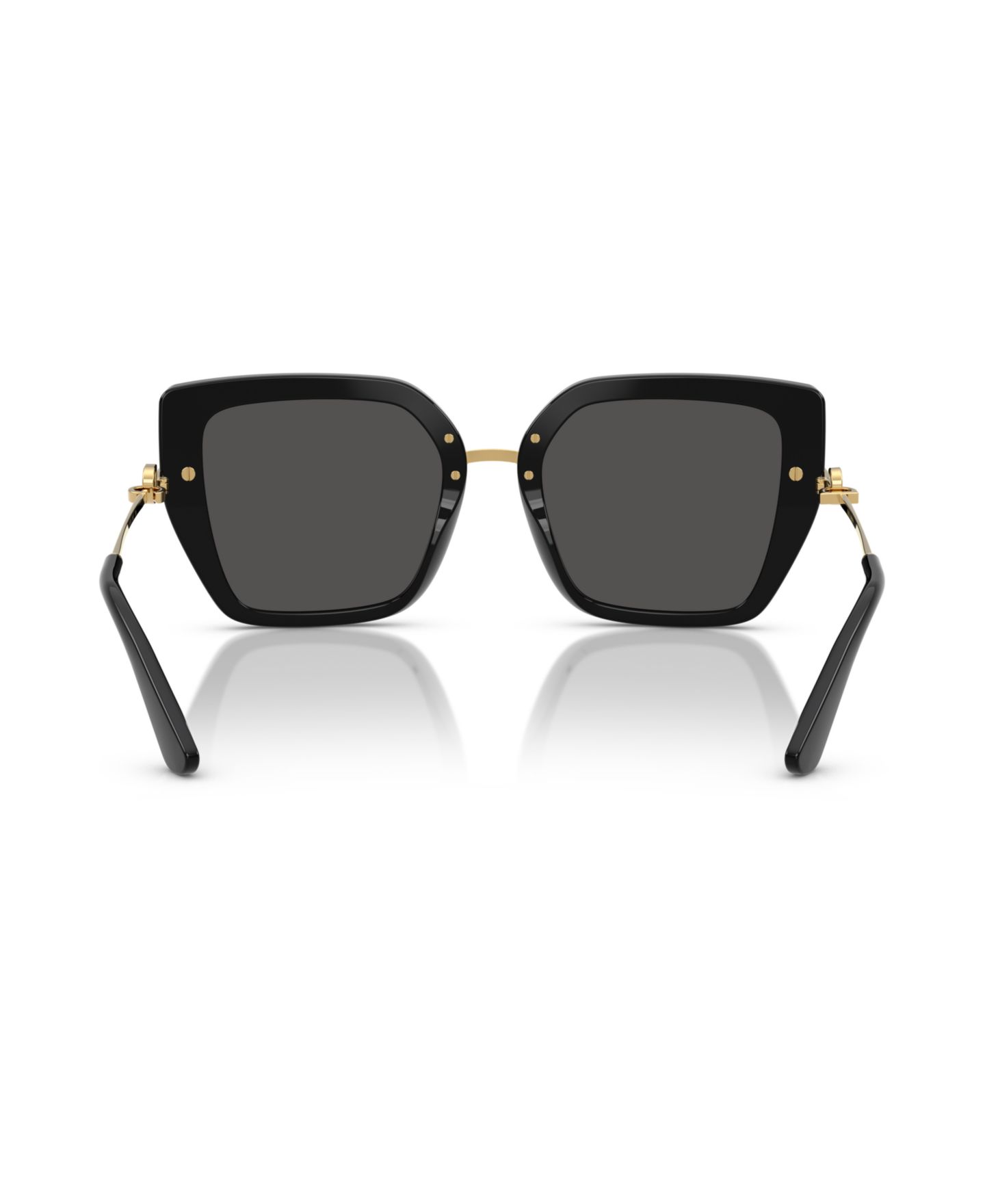 Женские солнцезащитные очки Dolce&Gabbana Sunglasses, DG4474F, цвет: Чёрный — фото 6