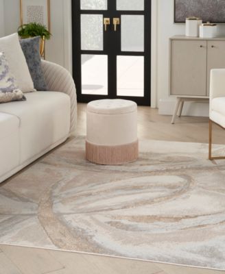 Brushstrokes BSK01 5'3"x7'3" Area Rug