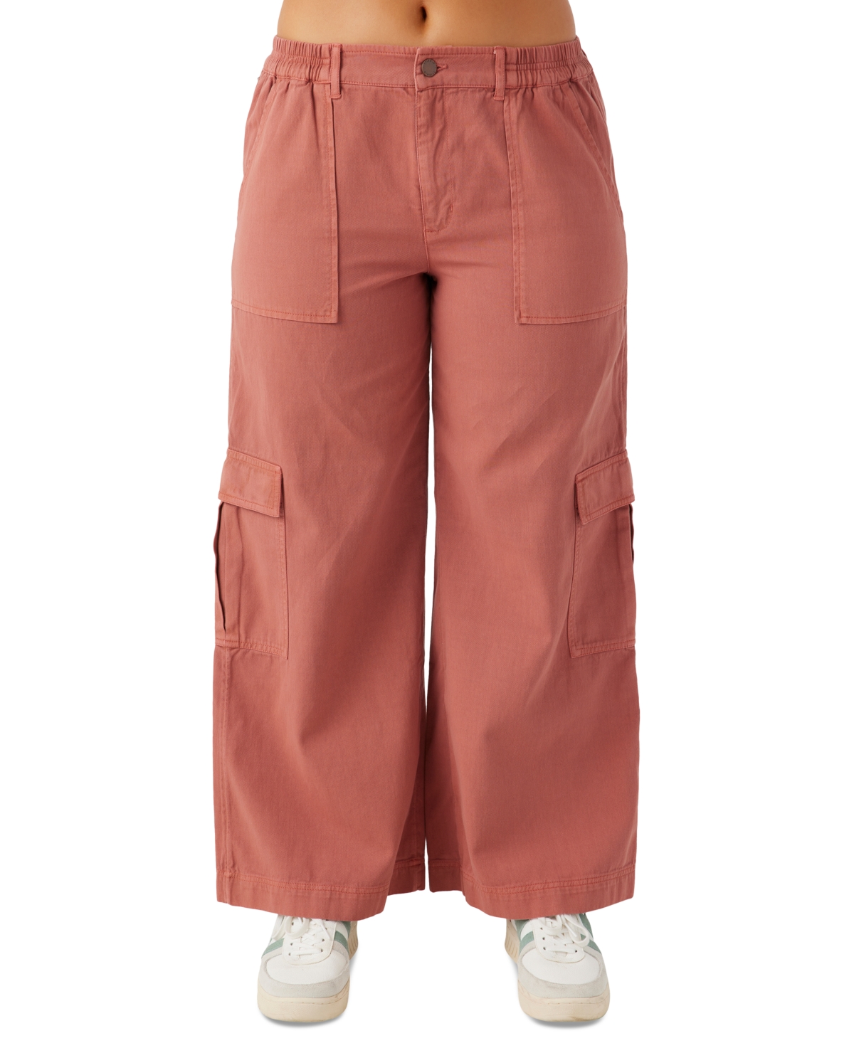 Juniors' Brexton Cargo Pants - Cedar Wood