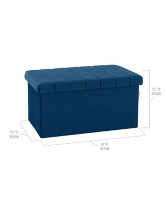 Channel Tufted Storage Trunk