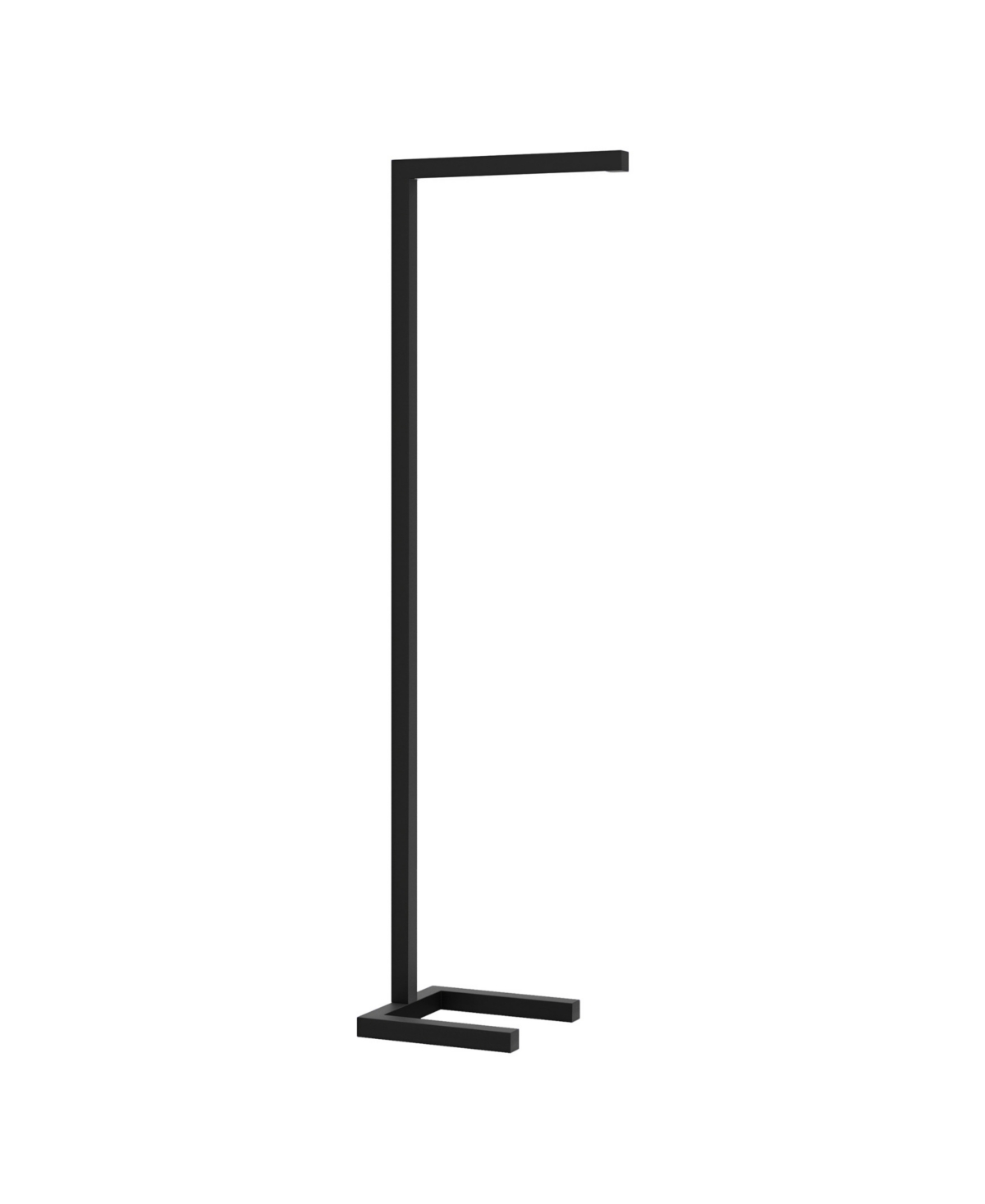Hudson & Canal 52" Metal Malin Tall Integrated Led Floor Lamp In Blackened Bronze