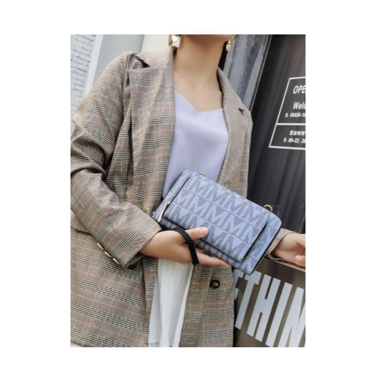 Mkf Collection Dilma Modern Wallet-Cell Phone Trendy Crossbody by Mia K