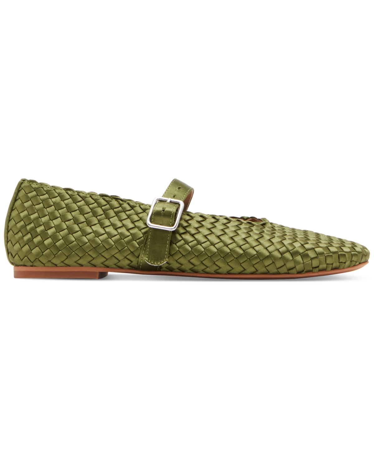 Steve Madden Women's Dreaming-w Woven Mary Jane Flats