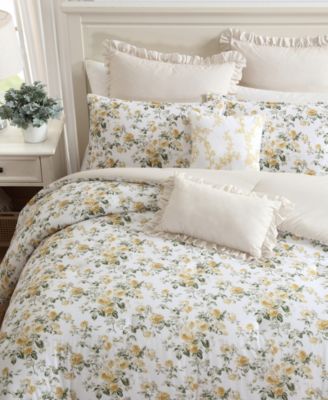 Roses Sateen 2-Pc. Duvet Cover Set, Twin