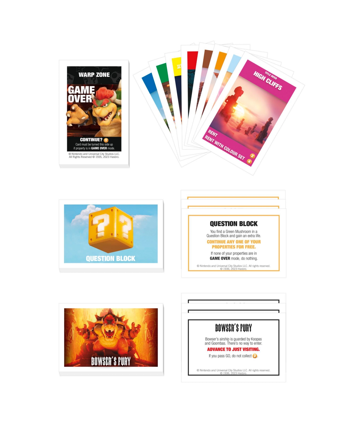Monopoly The Super Mario Bros Movie Edition In Multicolor
