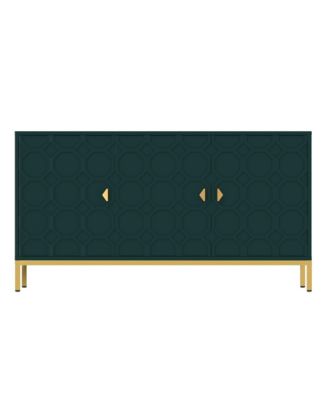 Freestanding Storage Cabinet 3-Door Accent Cabinet