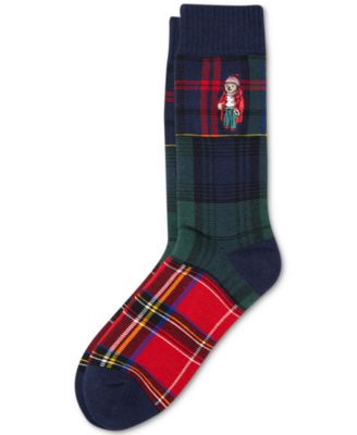 Polo Ralph Lauren - Men's Patchwork Tartan Plaid Slack Socks