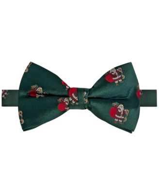 Hallmark Holiday Traditions - Men's Santa Graphic Bow Tie