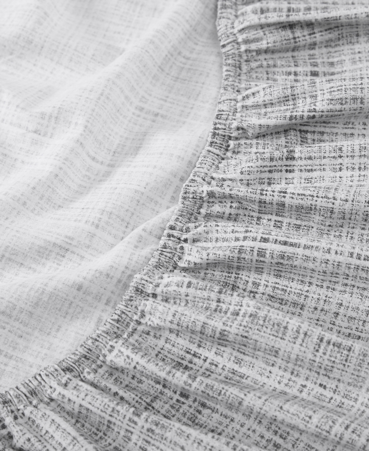 Tommy Bahama Cotton Percale 4 Piece Sheet Set, Queen In Grey Linen