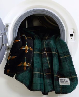 Trailhead Plaid Flannel Oversized Throw, 70" X 60"