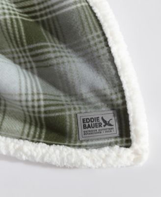 CLOSEOUT! Nordic Plaid Ultra Soft Plush Fleece Reversible Oversized Throw, 70" x 50"
