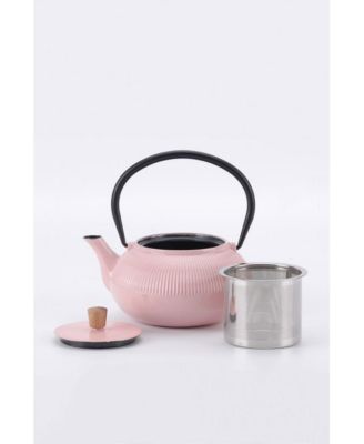 Enamelled Cast Iron Teapot