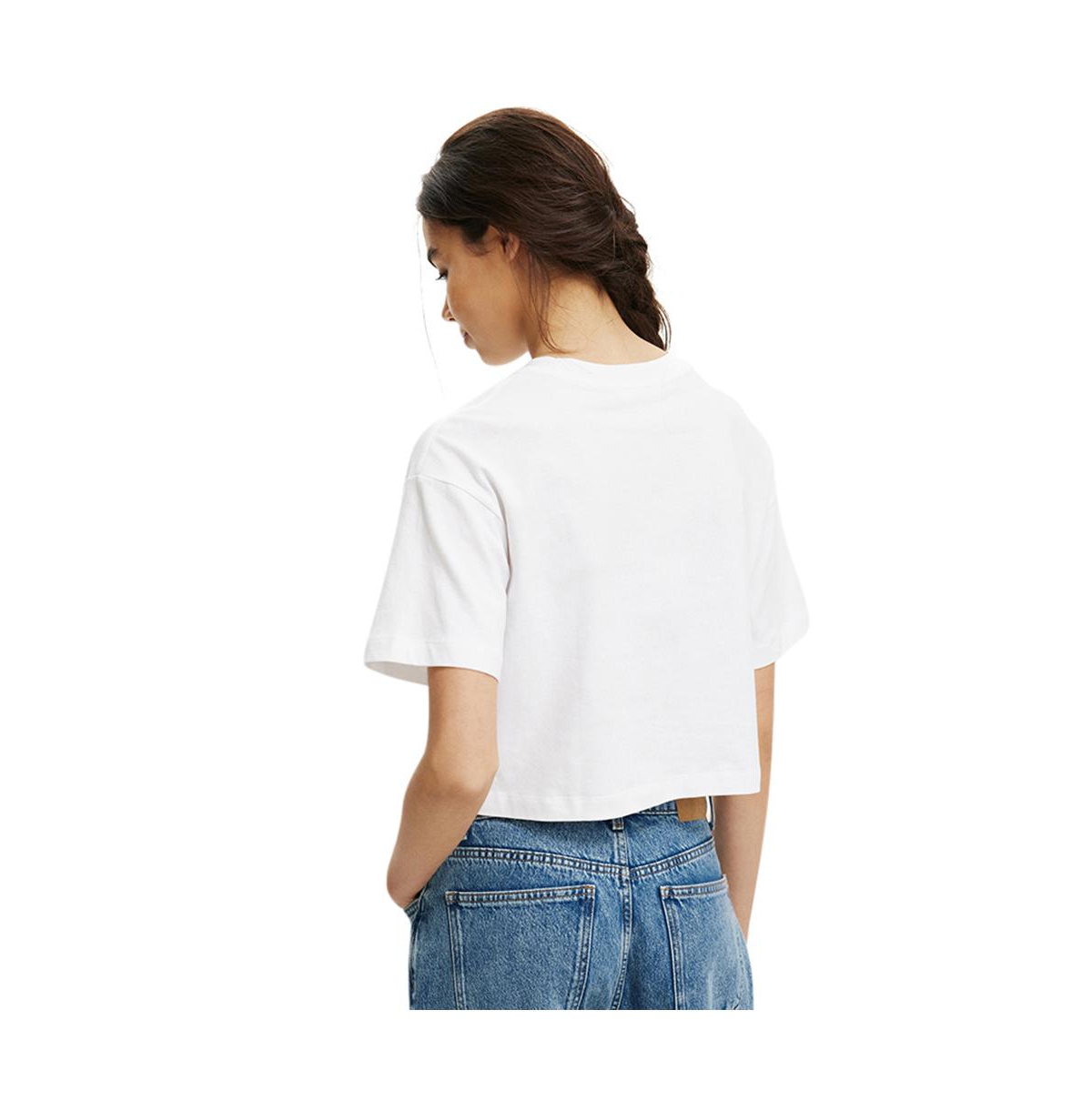 Cotton On Women's Cropped Boxy Tee