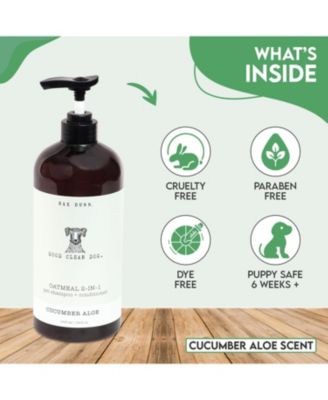 "Good Clean Dog." Oatmeal 2-IN-1 Pet Shampoo and Conditioner