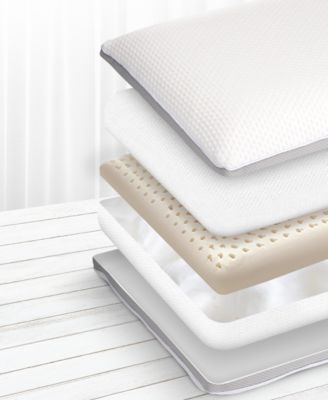 Dual-Sided Latex Foam Pillow, Standard