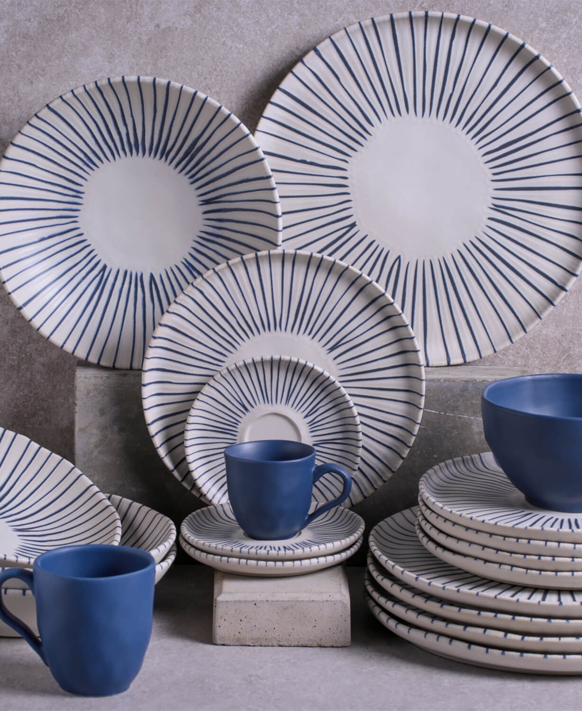 Shop Porto Brasil Elemento Stoneware Soup Bowls, Set Of 6