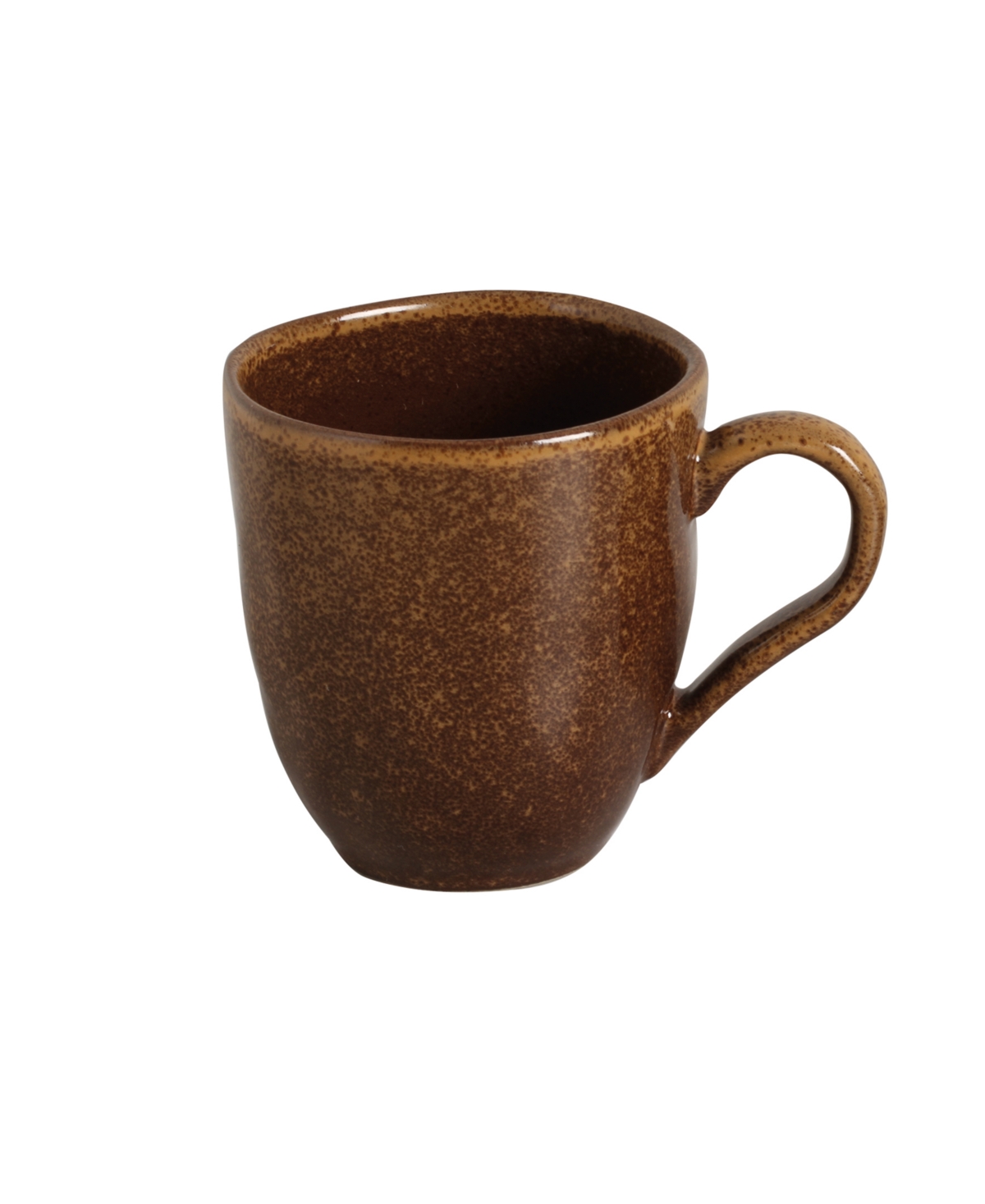 Porto Brasil Stoneware Coffee Mugs, Set Of 4 In Dijon