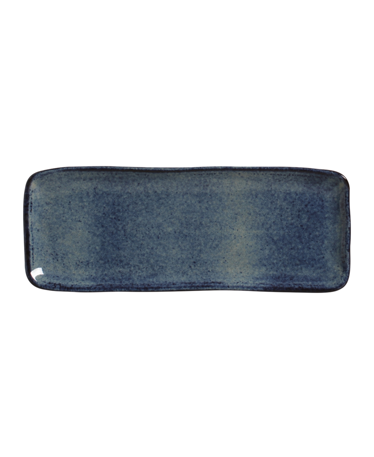 PORTO BRASIL 12.99" STONEWARE MEDIUM RECTANGULAR PLATTERS, SET OF 4 