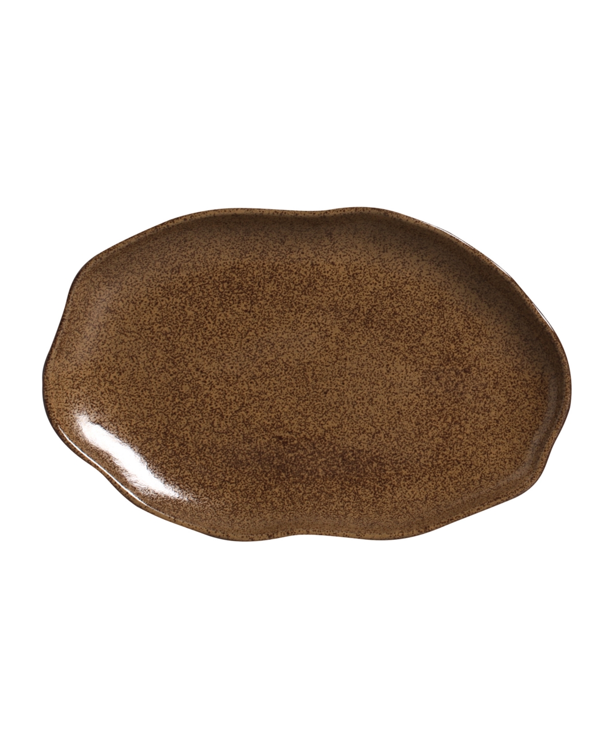 Porto Brasil Medium Shallow 11" Oval Platters, Set Of 4 In Dijon