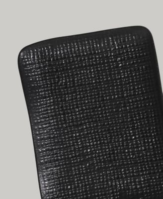 7" Stoneware Rectangular Juta Platters, Set of 4