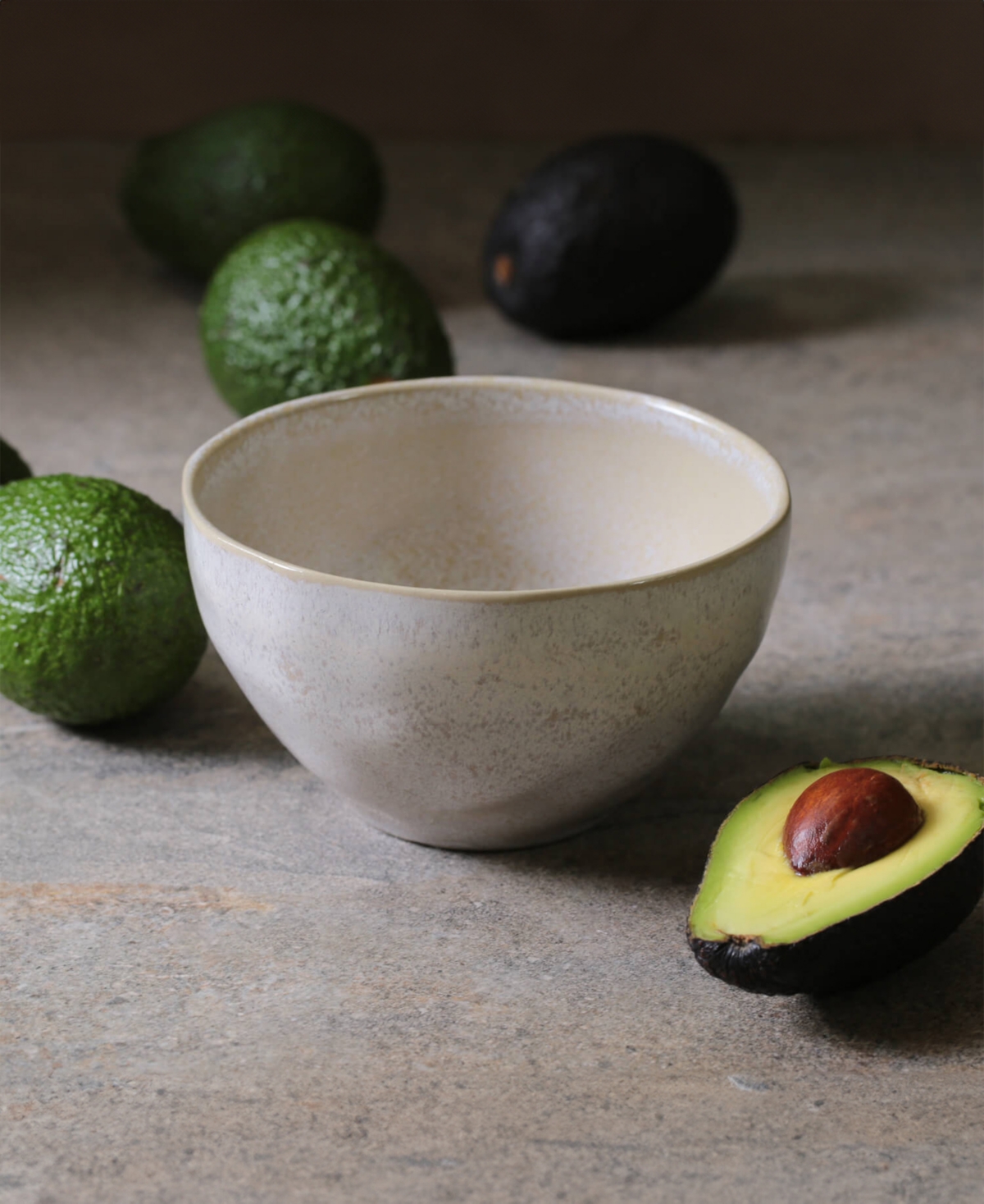 Porto Brasil Stoneware Soup Bowls, Set Of 6 In Latte