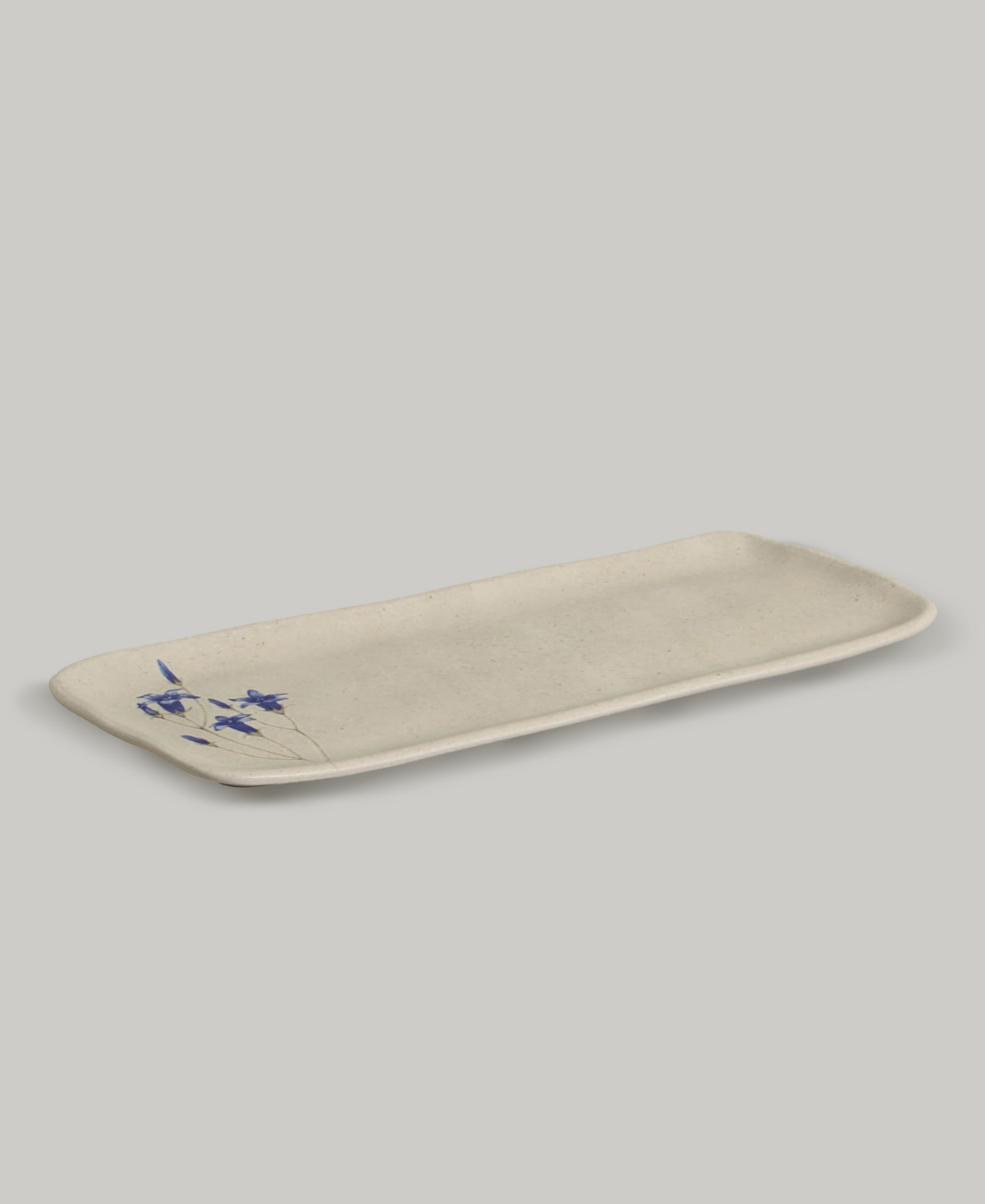 Porto Brasil Campestre Stoneware Medium Rectangular Platters, Set Of 4 In Campestre
