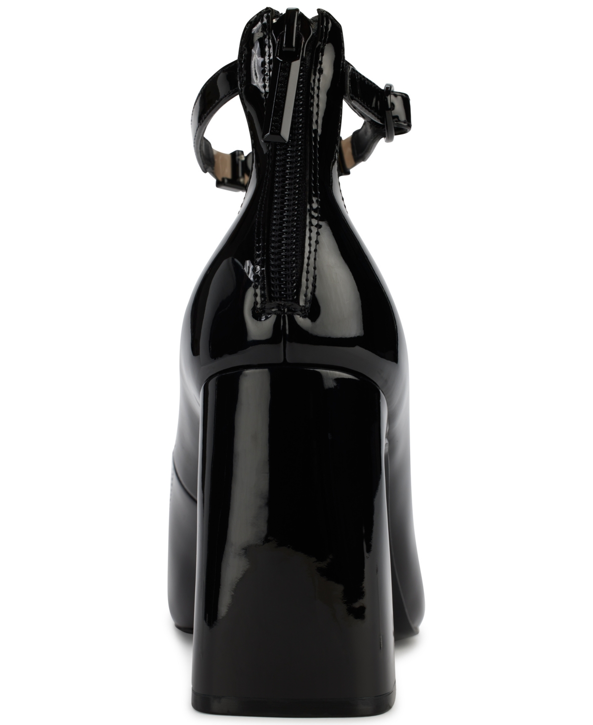 Karl Lagerfeld Paris Pavla Ankle Strap Pump In Black,smoke