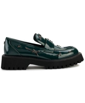 Women's Gaston Rocker Almond Toe Lug Loafers