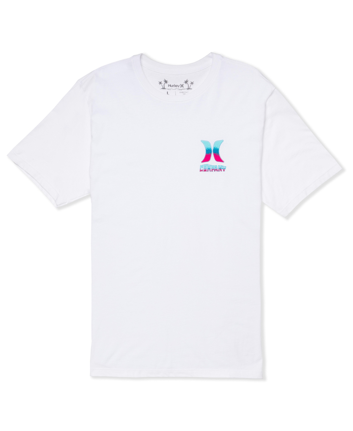 Hurley Men's Everyday H Flame Short Sleeve T-Shirt