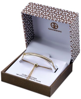 Cubic Zirconia Bar Bolo Bracelet, Created for Macy's