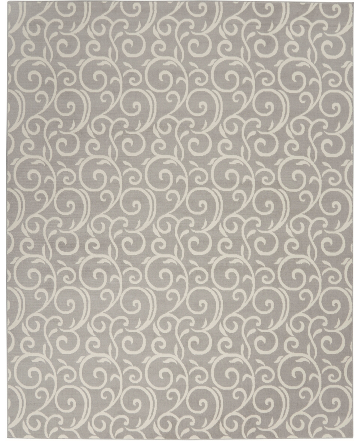 Nourison Home Grafix Grf19 7'x10' Area Rug In Gray
