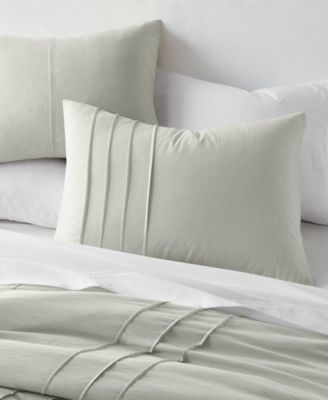Porter Pleated 3-Pc. Duvet Cover Set, Full