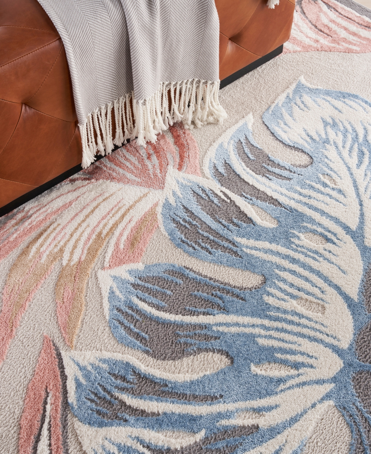 Nourison Home Seaside Sds01 7'10"x9'10" Area Rug In Multi