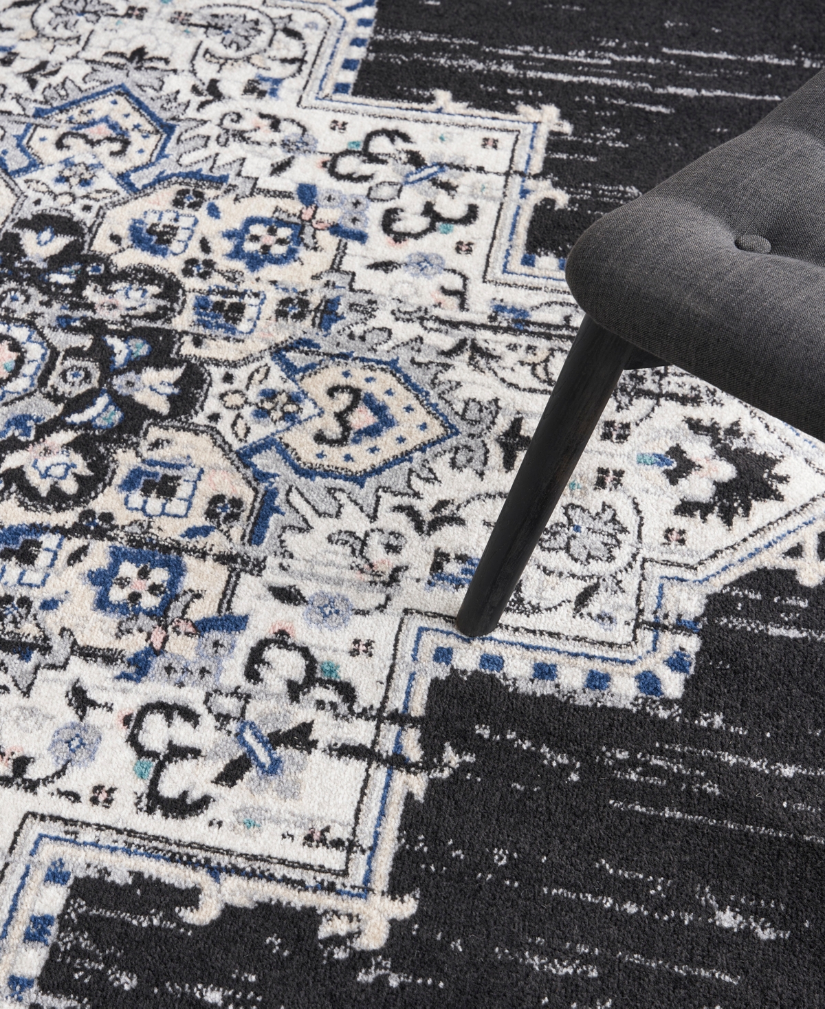 Nourison Home Passion Psn03 8'x10' Area Rug In Black