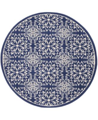 Jubilant JUB06 5'3"x5'3" Round Area Rug