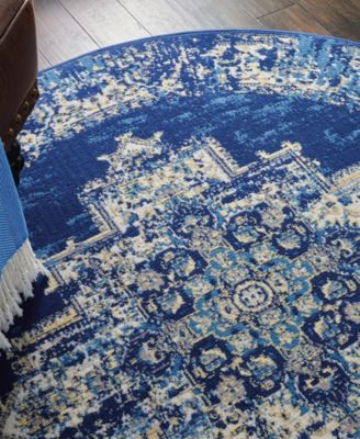 Grafix GRF14 5'3"x5'3" Round Area Rug