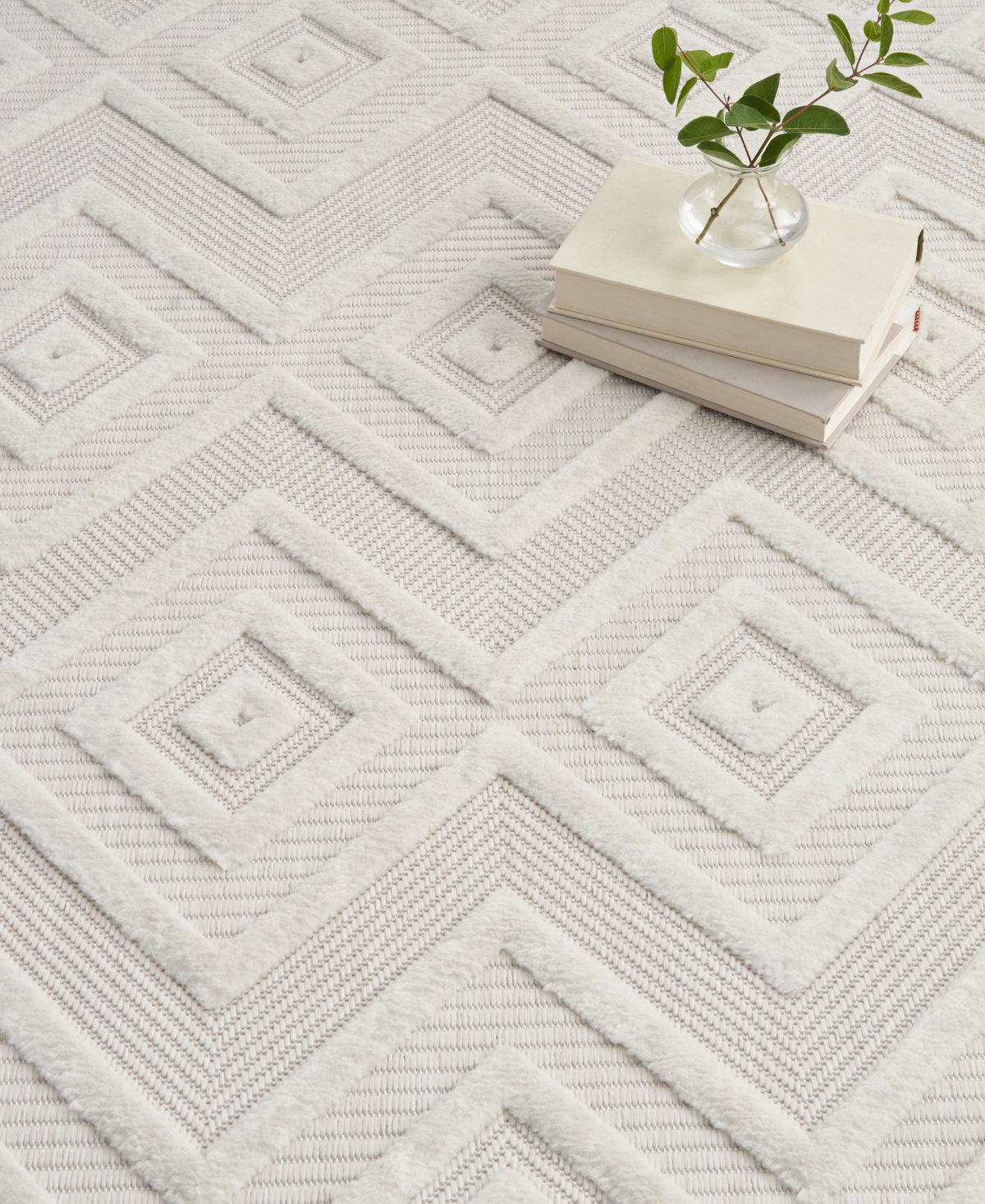 Nourison Home Versatile Nrv01 8'x10' Area Rug In Ivory