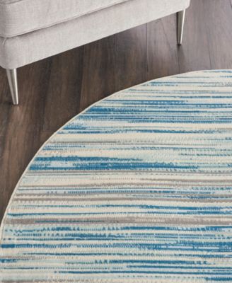 Jubilant JUB04 5'3"x5'3" Round Area Rug