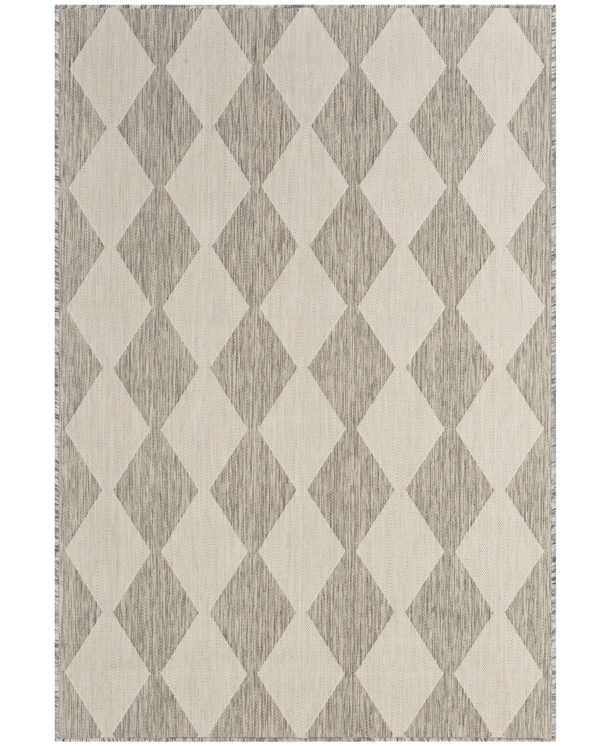 Nourison Home Positano Pos04 4'x6' Area Rug In Silver