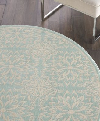 Jubilant JUB06 5'3"x5'3" Round Area Rug