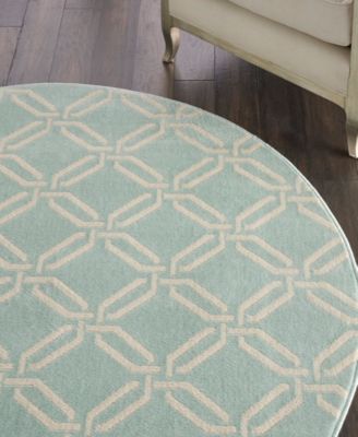 Jubilant JUB17 5'3"x5'3" Round Area Rug