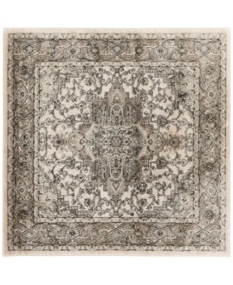 Quarry QUA05 4'x4' Square Area Rug