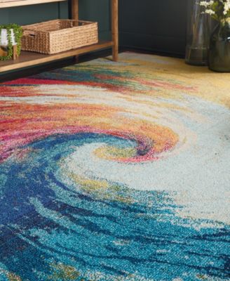 Celestial CES07 7'10"x10'6" Area Rug