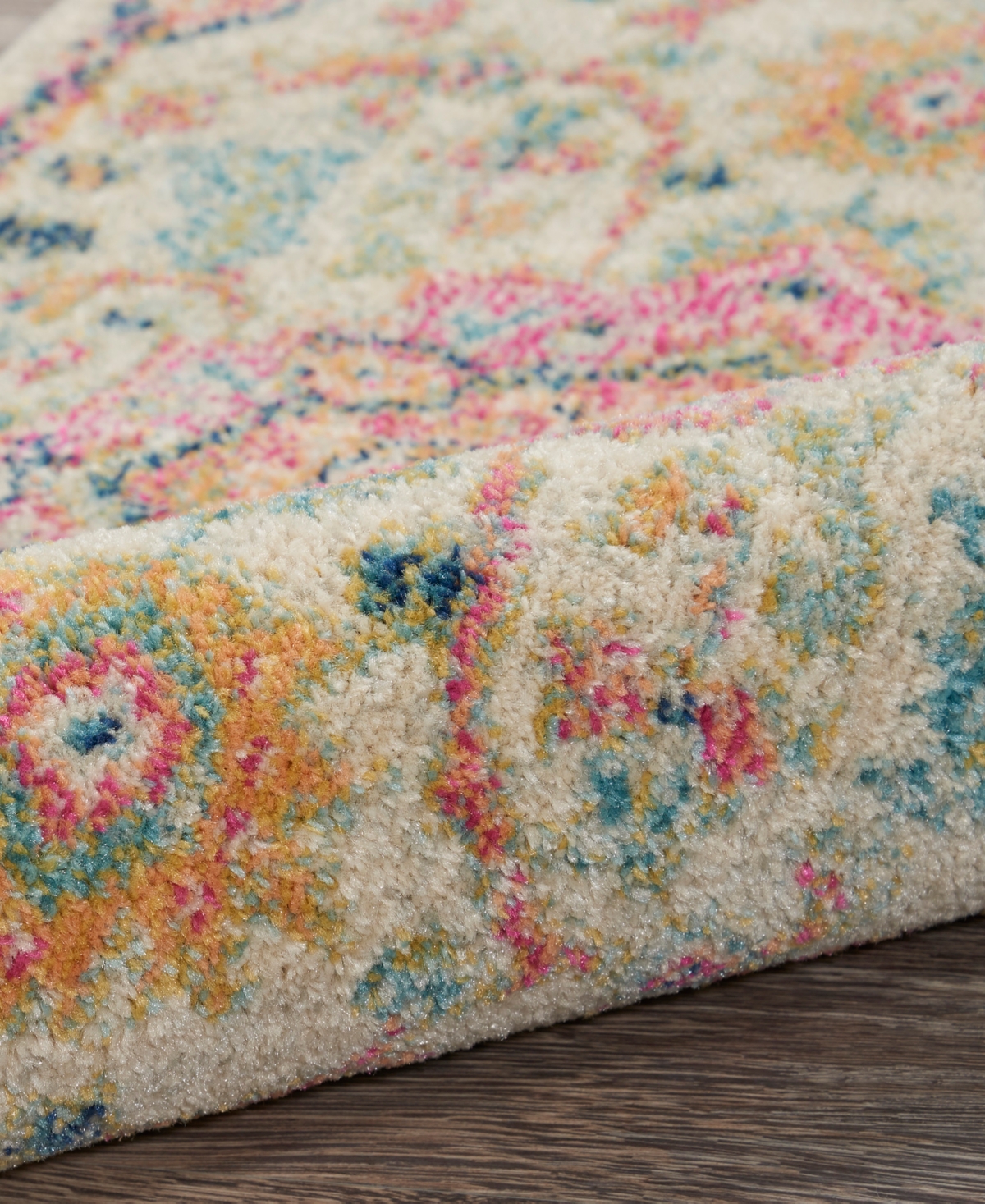 Nourison Home Passion Psn25 8'x10' Area Rug In Ivory,pink