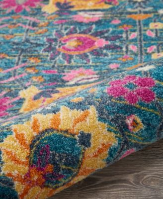 Passion PSN01 8'x8' Round Area Rug