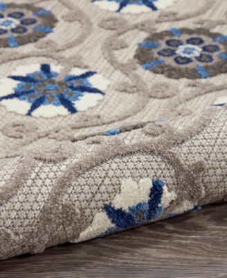 Aloha ALH19 7'10"x7'10" Round Area Rug